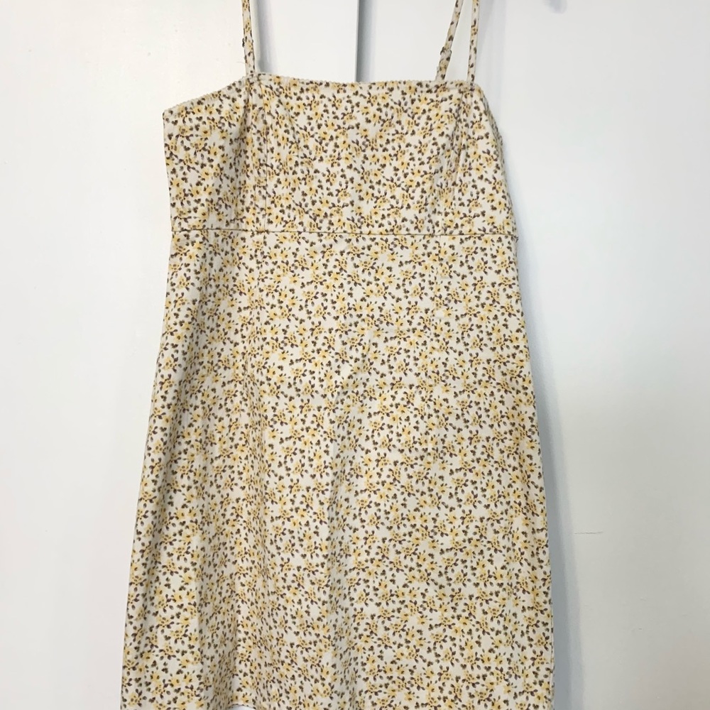 BRAND NEW Yellow floral dress